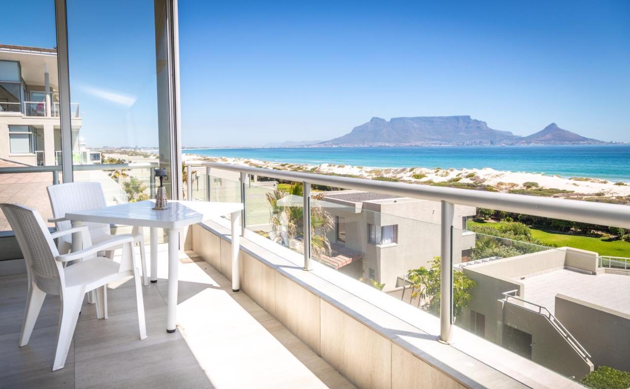 Luxury Private Beachfront 2 Bedroom Dolphin Apartment, Blouberg, Kaapstad Buitenkant foto